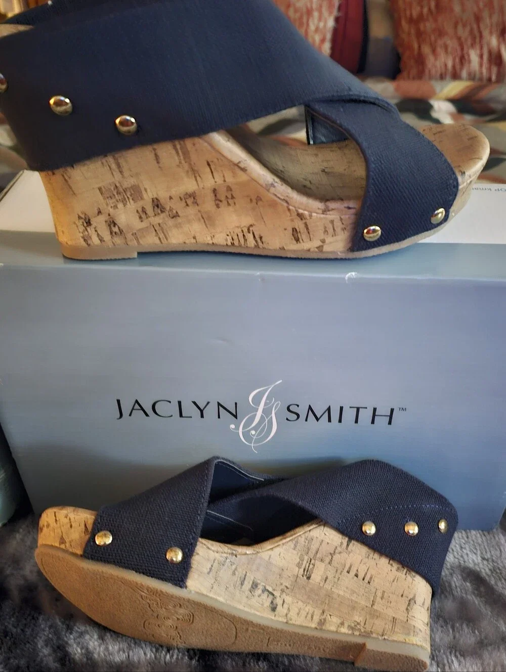 Jaclyn Smith bold red